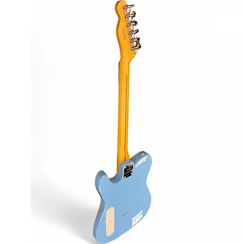 Used 2024 Fender aerodyne telecaster California blue  Solid Body Electric Guitar California blue - musicians--Friend