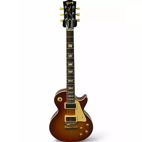 Used Gibson True Historic 1959 Les Paul Standard Cherry Sunburst Solid Body Electric Guitar Cherry Sunburst - musicians--Friend
