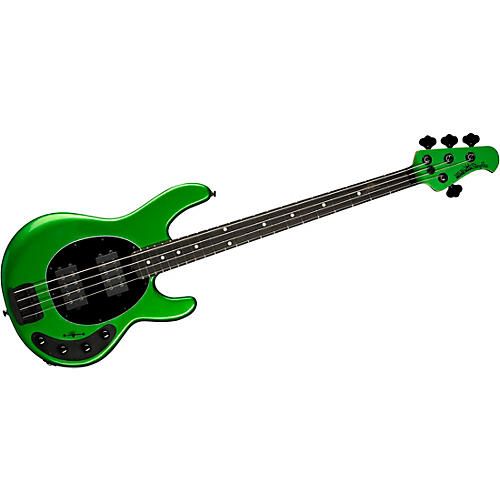 Ernie Ball Music Man StingRay Special HH Electric Bass Guitar Black and Chrome - musicians--Friend