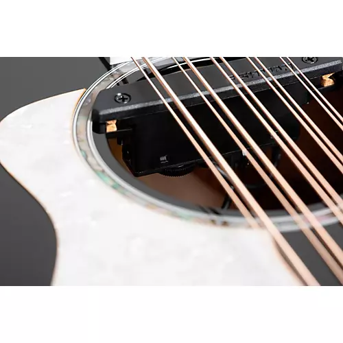 Taylor 657ce 10-String Grand Pacific Acoustic-Electric Bajo Quinto Black - musicians--Friend