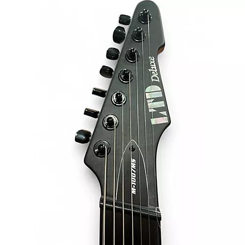 Used ESP LTD M1007MS BLACK Solid Body Electric Guitar BLACK - musicians--Friend