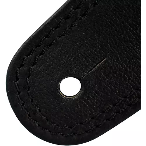 RICHTER Springbreak I Grommets Guitar Strap Black/Black 2.75 in. - musicians--Friend