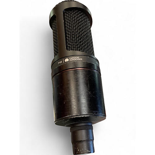 Used Audio-Technica p48 Condenser Microphone - musicians--Friend