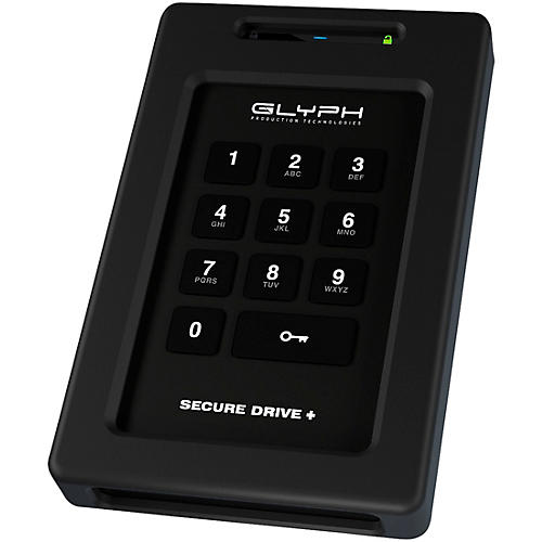 Glyph SecureDrive+ Professional Encrypted SSD with Keypad 1 TB - musicians--Friend