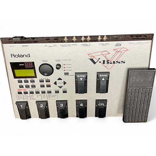 Used Roland Vbass Bass Effect Pedal - musicians--Friend