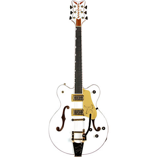 Gretsch Guitars G6636T Players Edition Falcon Center Block Bigsby Semi-Hollow Electric Guitar White - musicians--Friend
