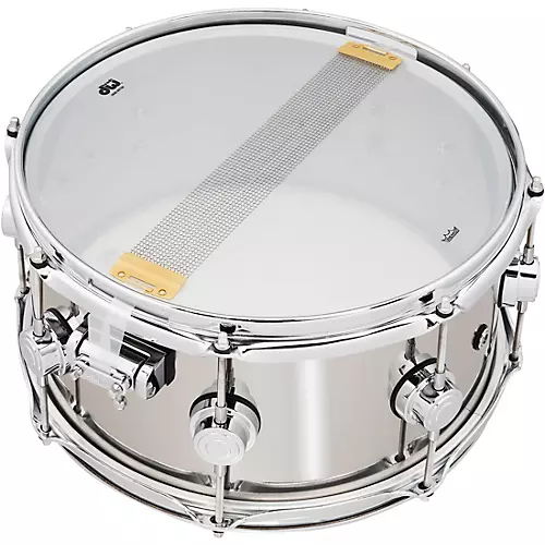 DW Collector's Series Stainless Steel Snare Drum 14 x 4.5 in. - musicians--Friend