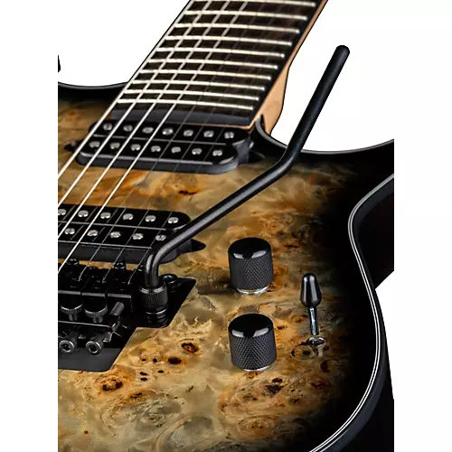 Dean Exile Select 7-String Electric Guitar Natural Black Burst - musicians--Friend