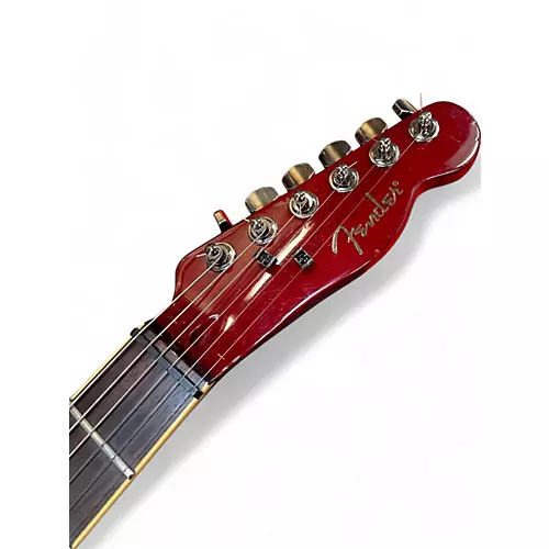 Used Fender FSR Custom Telecaster HH Cherry Solid Body Electric Guitar Cherry - musicians--Friend