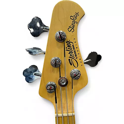 Used Sterling by Music Man Ray34 Seafoam Green Electric Bass Guitar Seafoam Green - musicians--Friend