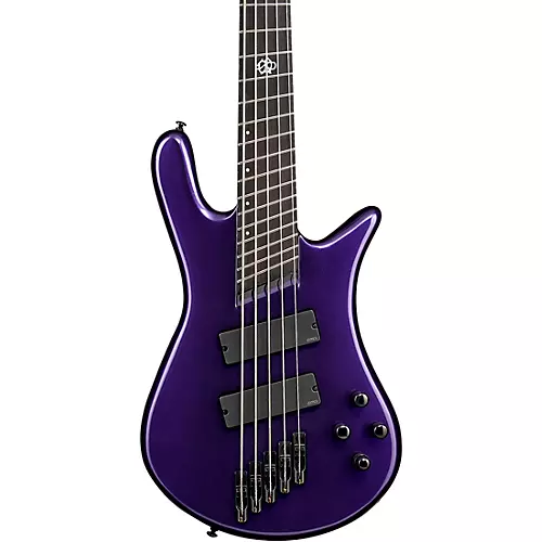 Spector NS Dimension HP 5 Five-String Multi-scale Electric Bass Solid Black Gloss - musicians--Friend