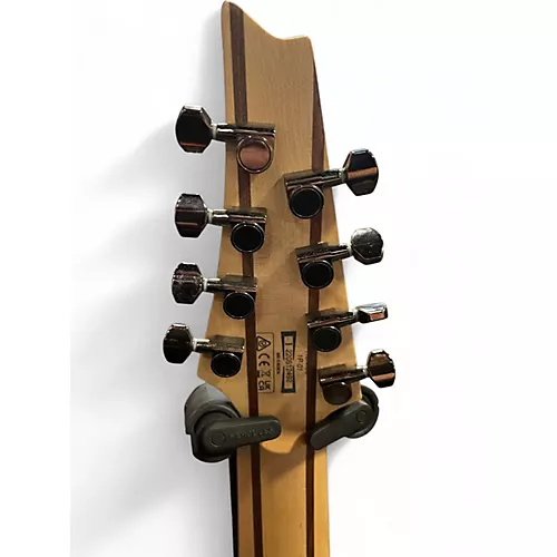 Used Ibanez RGMS8 Black Solid Body Electric Guitar Black - musicians--Friend