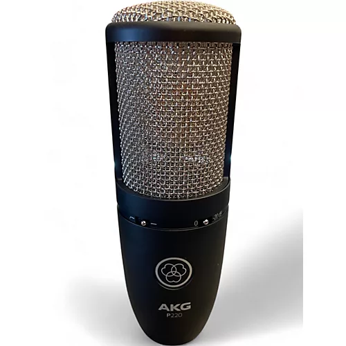 Used AKG P220 Project Studio Condenser Microphone - musicians--Friend