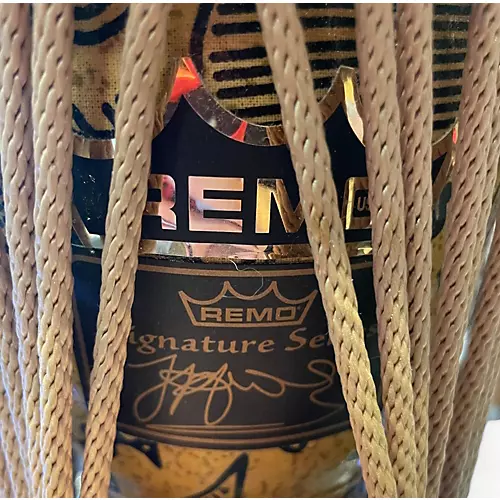 Used Remo Signature Series Talking Drum Hand Drum - musicians--Friend