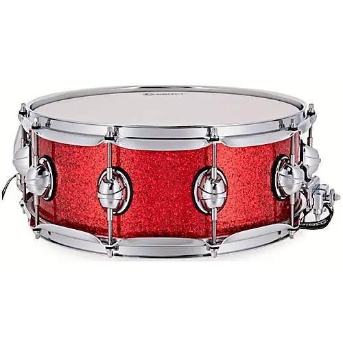 Premier Genista Classic Birch Snare Drum 14 x 5.5 in. Red Sparkle - musicians--Friend