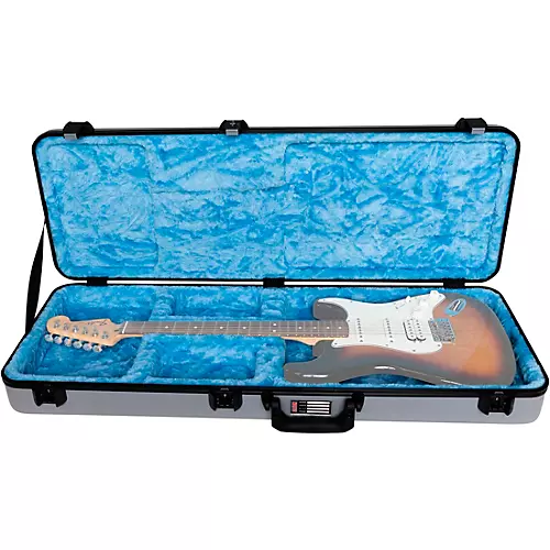 Gator Flight Pro V3 TSA Series ATA Molded Electric Guitar Case Gray - musicians--Friend