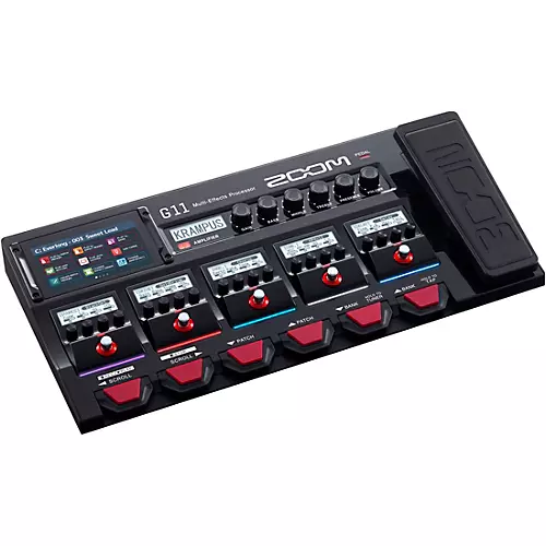 Zoom G11 Multi-Effects Processor With Expression Pedal - musicians--Friend
