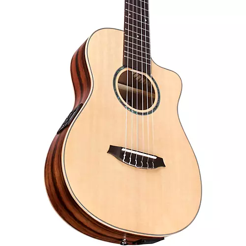 Cordoba Mini II EB-CE Mini Acoustic-Electric Guitar Natural - musicians--Friend
