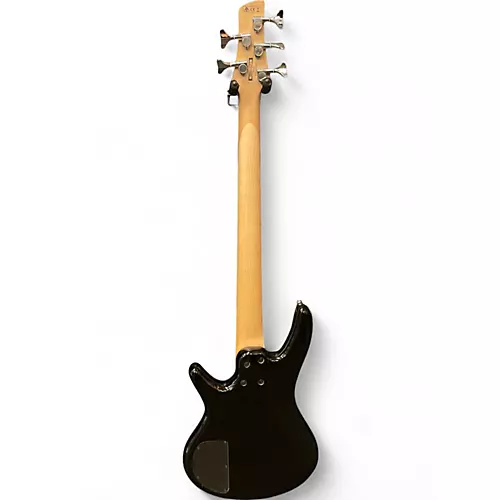 Used Ibanez gsr105ex Black Electric Bass Guitar Black - musicians--Friend