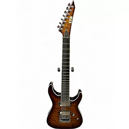 Used ESP LTD Ken Susi KS-M-7 Evertune 7-String DARK BROWN SUNBURST Solid Body Electric Guitar DARK BROWN SUNBURST - musicians--Friend