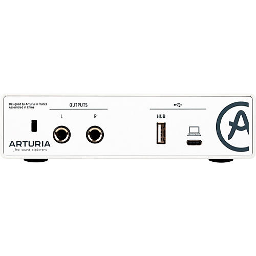 Arturia MiniFuse 1 USB Audio Interface, White - musicians--Friend