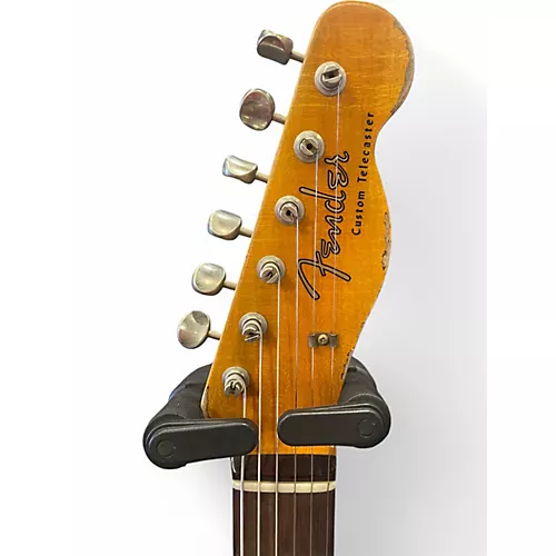 Used 2023 Fender LTD '59 CUSTOM SHOP TELECASTER SUPHREL AGED SUNBURST Solid Body Electric Guitar AGED SUNBURST - musicians--Friend