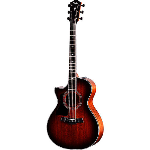 Taylor 322ce Grand Concert Left-Handed Acoustic-Electric Guitar Shaded Edge Burst - musicians--Friend
