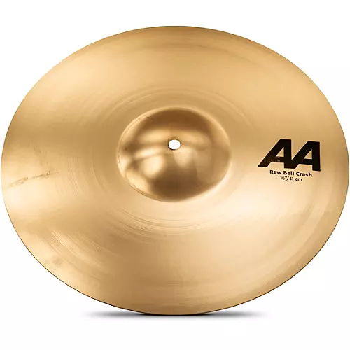 SABIAN AA Raw Bell Crash Cymbal 16 in. Brilliant - musicians--Friend