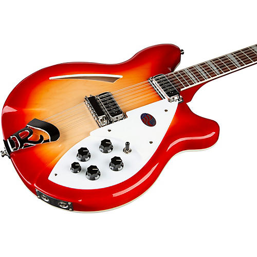 Rickenbacker 360 12-String Electric Guitar Jetglo - musicians--Friend