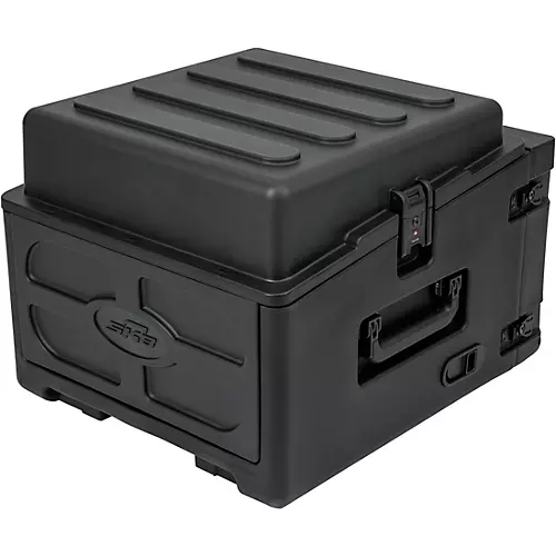 SKB 1SKB-R104W 10 x 4 Compact Rolling Rig 8 RU Space Black - musicians--Friend