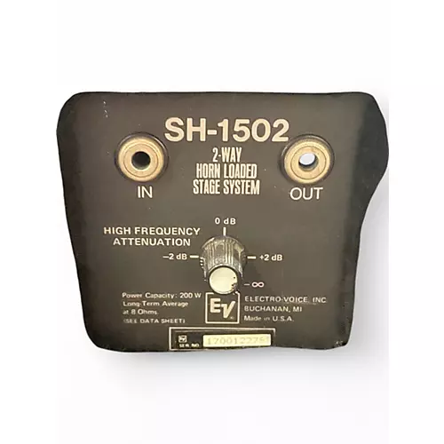 Used Electro-Voice SH1502 Unpowered Speaker - musicians--Friend