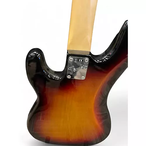 Used 2018 Fender American Standard Precision Bass 2 Color Sunburst Electric Bass Guitar 2 Color Sunburst - musicians--Friend