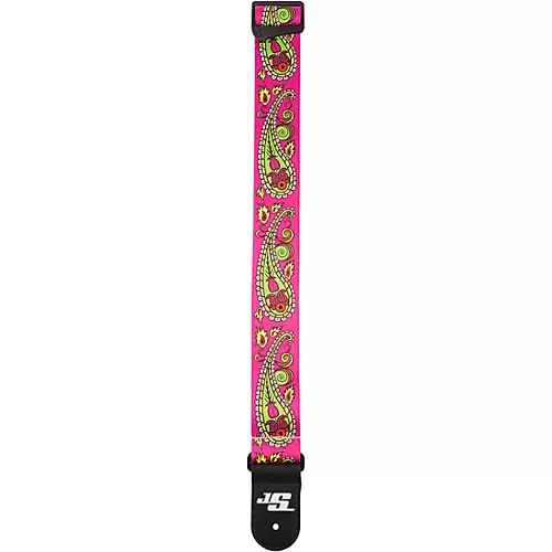 D'Addario Joe Satriani Strap - Purple Red 2 in. - musicians--Friend