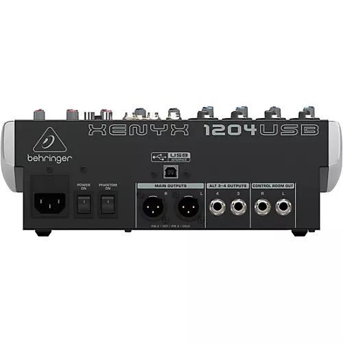 Behringer XENYX 1204USB USB Mixer - musicians--Friend
