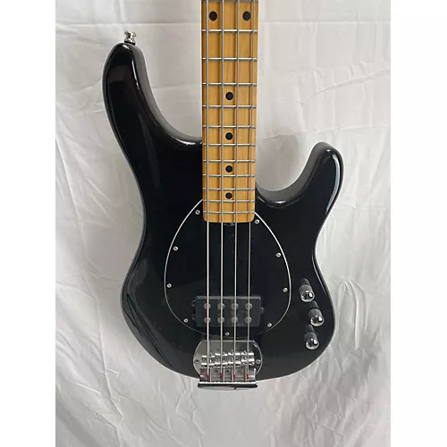 Used Sterling by Music Man Sub series Black Electric Bass Guitar Black - musicians--Friend
