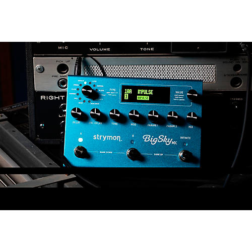Strymon BigSky MX Reverb Workstation Effects Pedal Blue - musicians--Friend