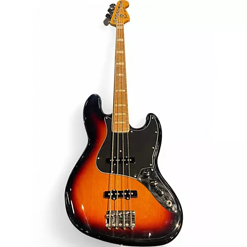 Used Fender Vintera 70s Jazz Bass 2 Color Sunburst Electric Bass Guitar 2 Color Sunburst - musicians--Friend