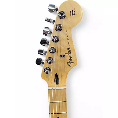 Used Fender Player Stratocaster Black Solid Body Electric Guitar Black - musicians--Friend