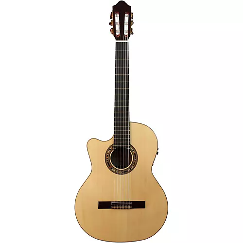 Kremona F65CW Left-Handed Classical Acoustic-Electric Guitar Natural - musicians--Friend