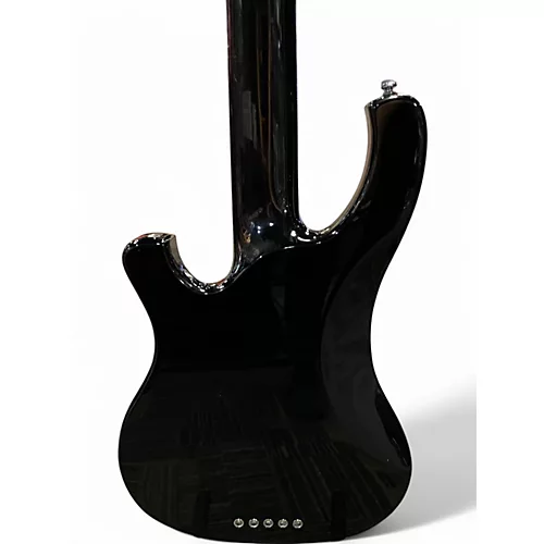 Used Schecter Guitar Research Stargazer 5 Black Electric Bass Guitar Black - musicians--Friend