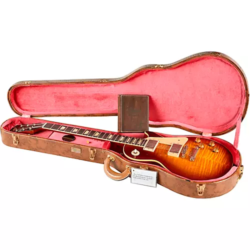 Gibson Custom 1959 Les Paul Standard Reissue Limited Edition Murphy Lab with Brazilian Rosewood Fingerboard Electric Guitar Tom's Lemon - musicians--Friend
