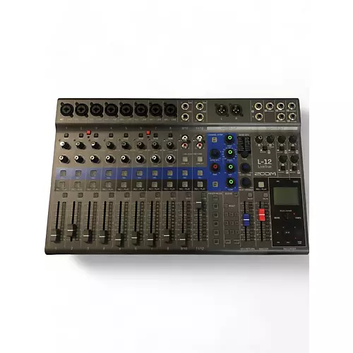 Used Zoom LIVETRAK L-12 Unpowered Mixer - musicians--Friend