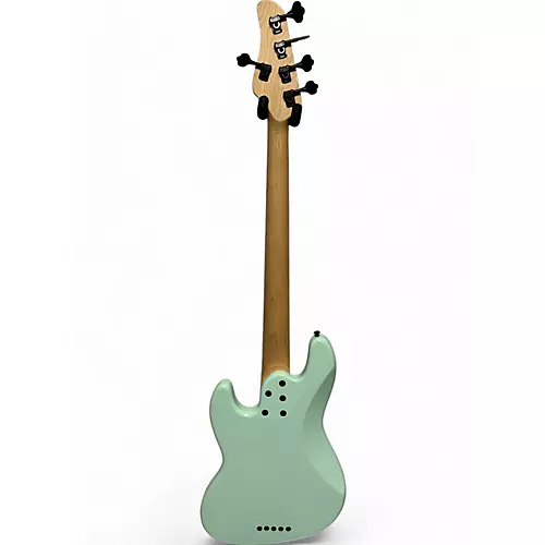 Used Schecter Guitar Research J5 Seafoam Green Electric Bass Guitar Seafoam Green - musicians--Friend