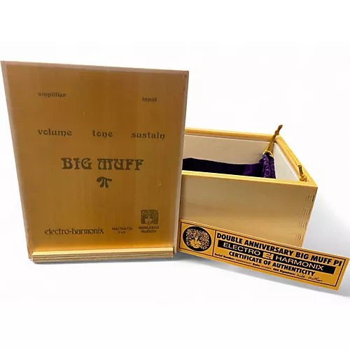 Used 2024 Electro-Harmonix Double Anniversary Big Muff Pi Effect Pedal - musicians--Friend