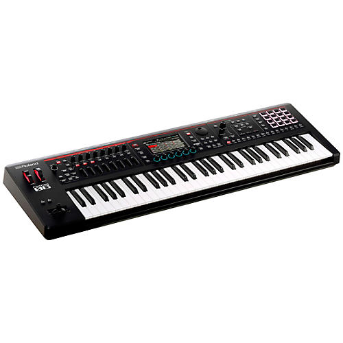 Roland FANTOM-06 Synthesizer With X-Stand, Sustain Pedal, Bench and Livewire Audio Cables - musicians--Friend