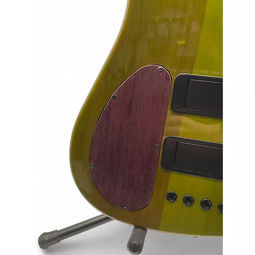 Used Kiesel Brian Bromberg Custom Poison Green Electric Bass Guitar Poison Green - musicians--Friend