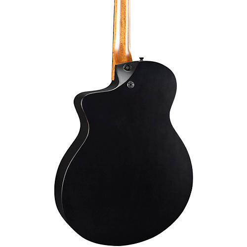 Martin SCE Custom Road Series Ziricote Acoustic-Electric Guitar Black - musicians--Friend