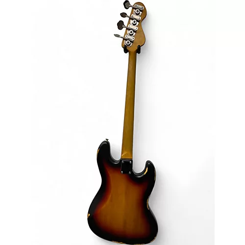 Used Vintage V74 3 Color Sunburst Electric Bass Guitar 3 Color Sunburst - musicians--Friend