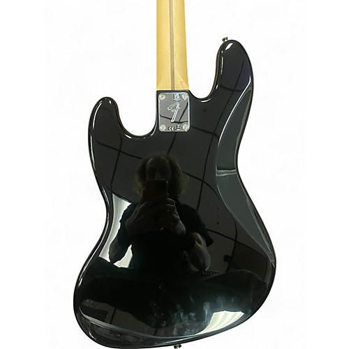 Used Fender Player Jazz Bass Black Electric Bass Guitar Black - musicians--Friend