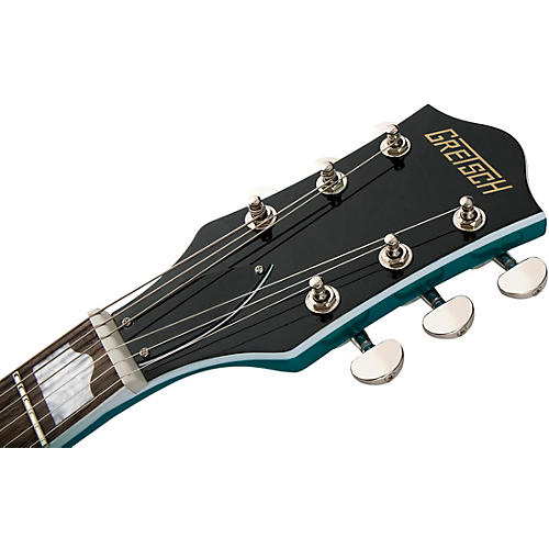 Gretsch Guitars G2657T Streamliner Center Block Jr. Double-Cut With Bigsby Electric Guitar Ocean Turquoise - musicians--Friend